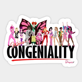Miss Congeniality from Drag Race Sticker